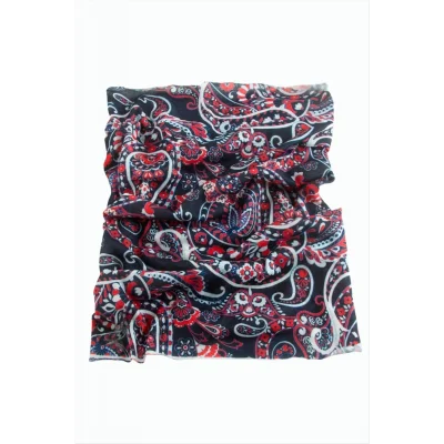 BUĞZ Çiçek Desenli Baff Boyunluk