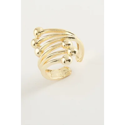  Çiçek Metal Yüzük