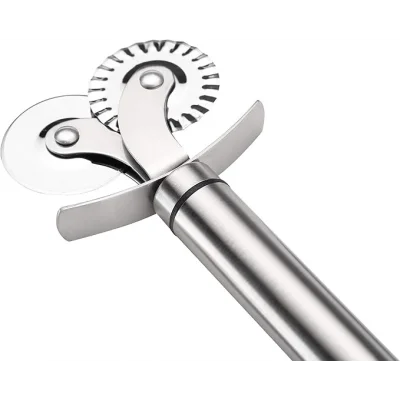 BUĞZ Çift Başlıklı Pizza Hamur Bıçağı