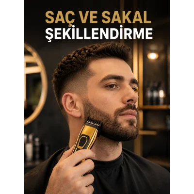 BUĞZ Çift Kademeli Güç Modlu Kablosuz Kişisel Bakım Seti