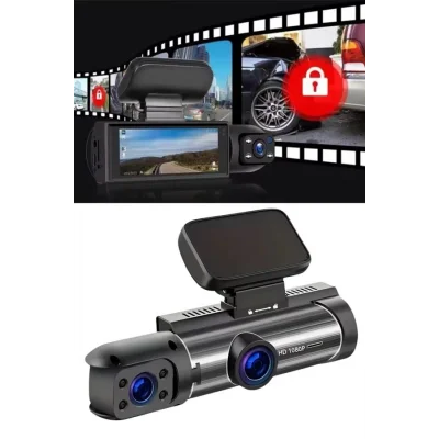  Çift Kameralı Araç Kamerası Ön ve Arka Kameralı