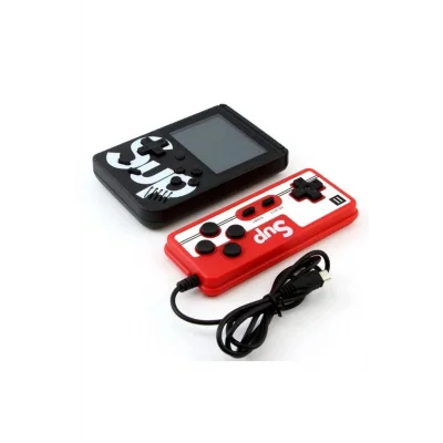 BUĞZ Çift kollu nostalji oyunlu mini atari siyah renk bluetooth özelliği yok - Elektronik