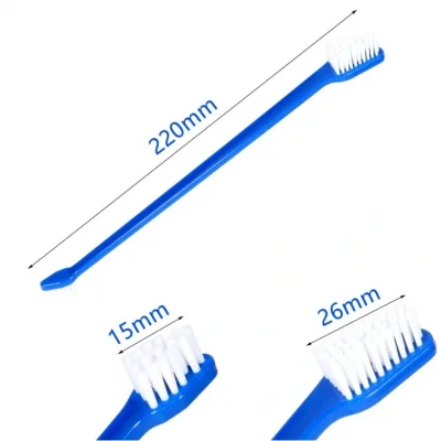 BUĞZ ÇIFT TARAFLI HAYVAN DIŞ FİRÇASI 4 LÜ SET