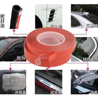 BUĞZ Çift Taraflı Nano Teknolojili Süper Güçlü Bant 2 Metre