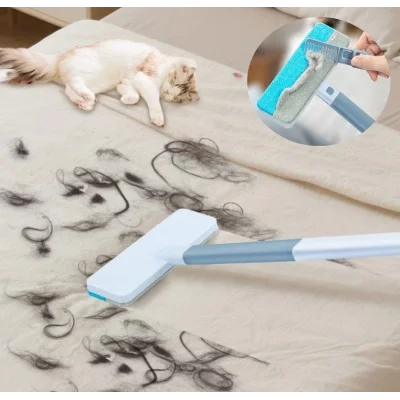 BUĞZ Çift Yönlü Evcil Hayvan Tüy Toplayıcı ve Yüzey Temizleme Fırçası