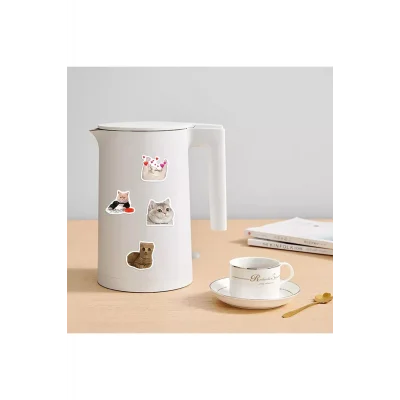 BUĞZ Çılgın Kediler Macbook Notebook Tablet Telefon Ajanda Laptop Defter Sticker Seti