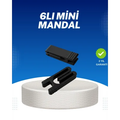 BUĞZ Cips Kahve ve Bakliyat İçin Poşet Kapatma Mandalı