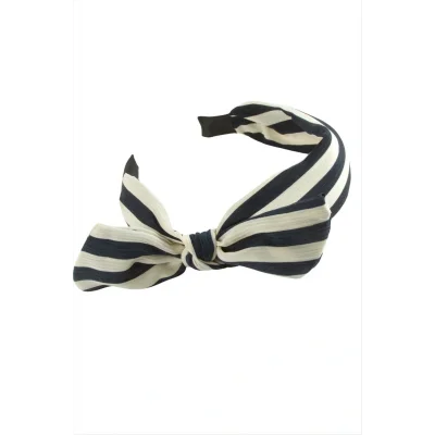 BUĞZ Çizgili Desenli Fiyong Taç