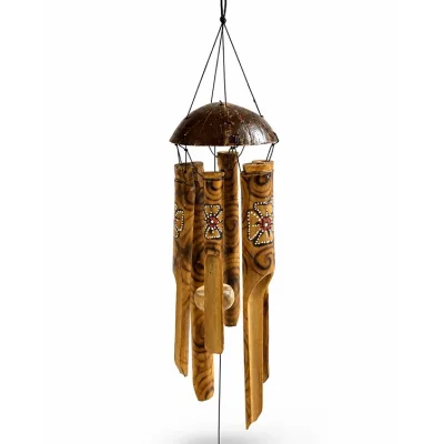 BUĞZ Coconat Bambu Rüzgar Çanı 50 Cm No:1038