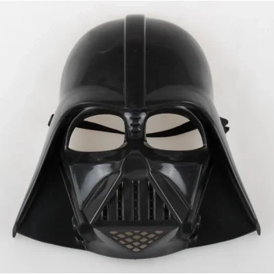 BUĞZ Çocuk Boy Yıldız Savaşları  Wars Darth Vader Maskesi Ve 90 Cm Pelerin Seti Siyah - BUĞZ