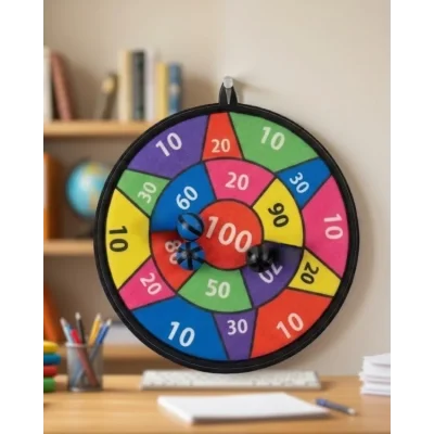 BUĞZ Çocuk Dart Oyunu Cırtlı Toplu Güvenli Eğlence ve Beceri Geliştirici