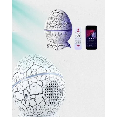 BUĞZ Çocuk Odası İçin Galaxy Projektör + Beyaz Gürültü + Uzaktan Kumandalı - Lisinya