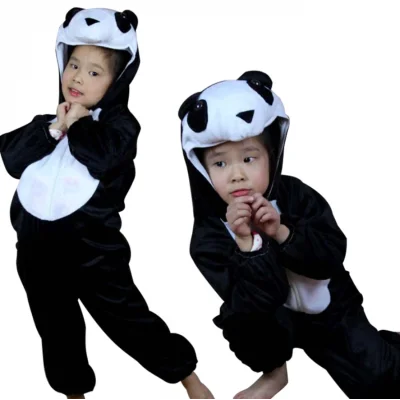  Çocuk Panda Kostümü 2-3 Yaş 80 cm