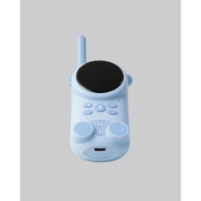 BUĞZ Çocuk ve Bebek Telsizi – 22 Kanal, VOX Modu, USB Şarjlı, Renkli Ekran - Lisinya