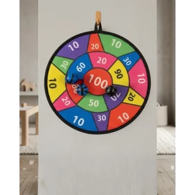 BUĞZ Çocuklar İçin Güvenli Dart Oyunu Cırtlı Toplu Eğlenceli Hedef Oyunu