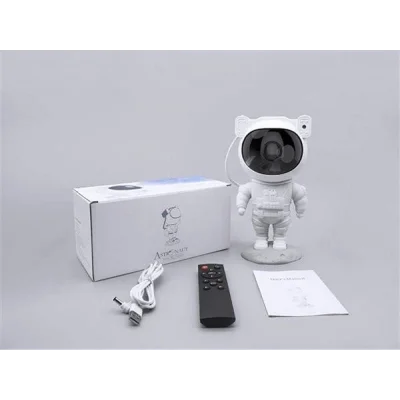 BUĞZ Çocuklara Özel Projeksiyon Astronot Lamba Speaker Sevimli
