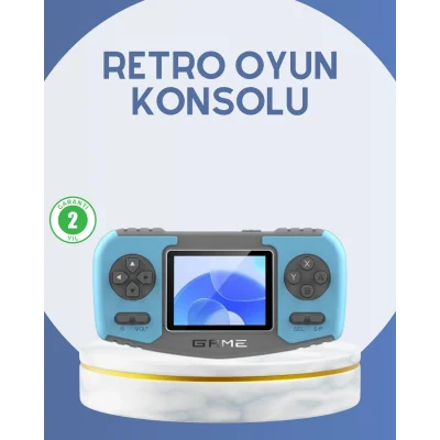 BUĞZ Çocuklara Özel Retro Oyun Konsolu Portatif Eğlence Cihazı