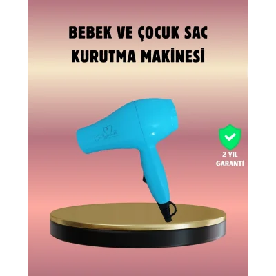 BUĞZ Çocuklara Uygun Saç Kurutma Makinesi – Güvenli, Yumuşak ve Nazik Kurutma Deneyimi