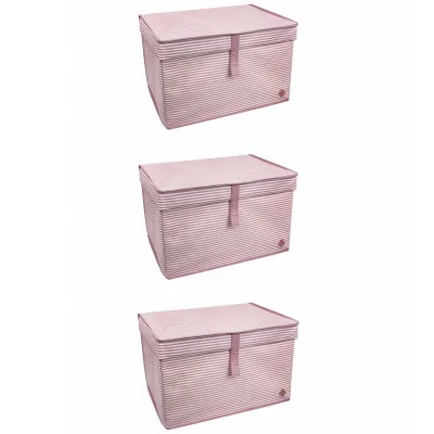 BUĞZ Çok Amaçlı Düzenleyici Kutu Organizer Cırt Cırtlı Hurç Mega Plus Boy 40cm X 30cm X 70cm (5 Adet) ( BUĞZ )