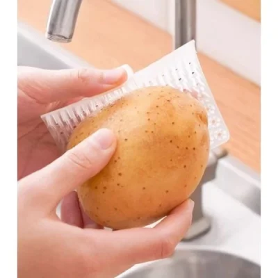 BUĞZ Çok Amaçlı Sebze ve Meyve Temizleme Patates Soyma Fırçası