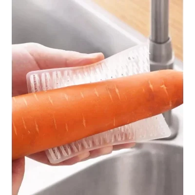 BUĞZ Çok Amaçlı Sebze ve Meyve Temizleme Patates Soyma Fırçası