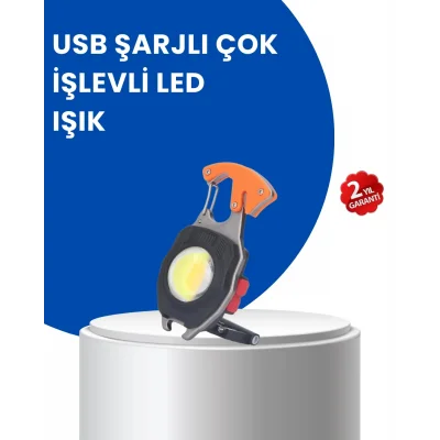  Çok Modlu LED Işıklı Pratik Anahtarlık