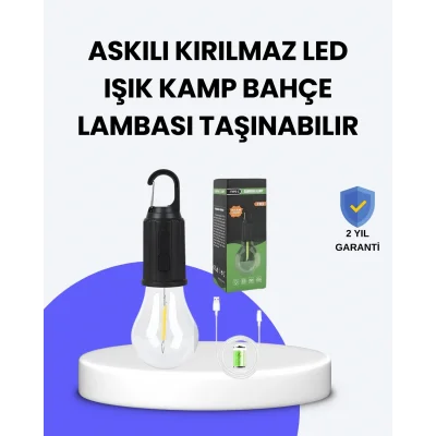 BUĞZ Çok Yönlü Asma Kancalı Kamp Işığı