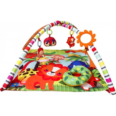 BUĞZ Comfymax Safari Oyuncaklı Aktivite Oyun Halısı