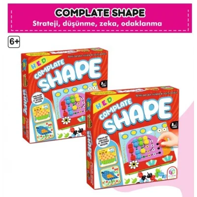 BUĞZ Complate Shape Renklerle Zekanı Konuşturma Oyunu