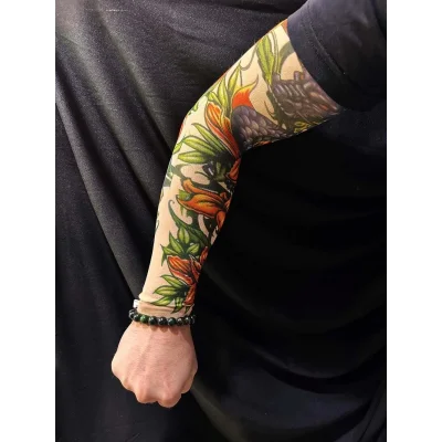 BUĞZ Çorap Dövme Giyilebilir Kol Bacak Dövmesi Likralı 2 Adet Model 25