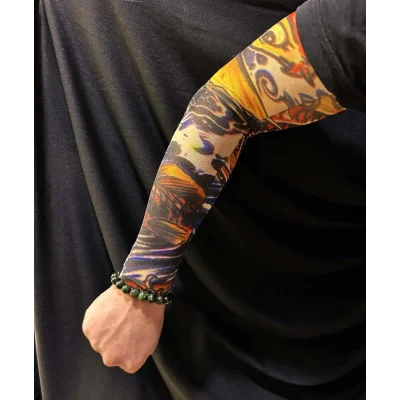 BUĞZ Çorap Dövme Giyilebilir Kol Bacak Dövmesi Likralı 2 Adet Model 27