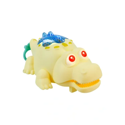 BUĞZ Cosby Kurmalı Işıklı Neşeli Timsah - Sarı