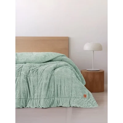  Cotton Box Wave Adaçayı Çift Kişilik Yorgan