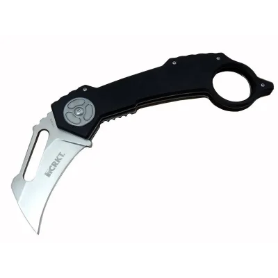 BUĞZ Eco Lounge CRKT Calvin Karambit QTR 5876 WY Outdoor Çakı 23 cm - Kaymaz Sap, Kılıflı