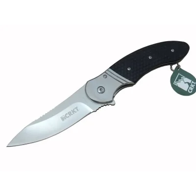  CRKT Hotenanny K 300 KXP Kamp Çakı 23 cm - Kaymaz Sap, Otomatik, Kılıflı