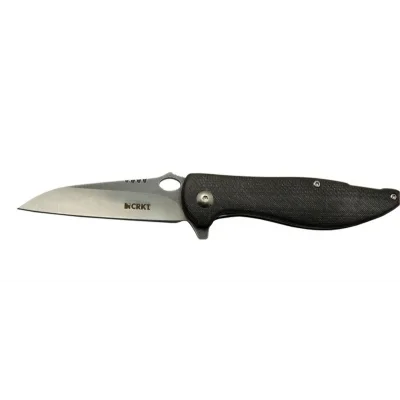  Crkt Lotus 1265 BK Siyah Kamp / Outdoor Çakı 18cm - Yarı Otomatik, Kemerlikli, Kutulu