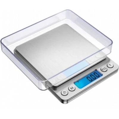  Crown Dijital Göstergeli Kare Mutfak Terazi (3 Kg/0.1)