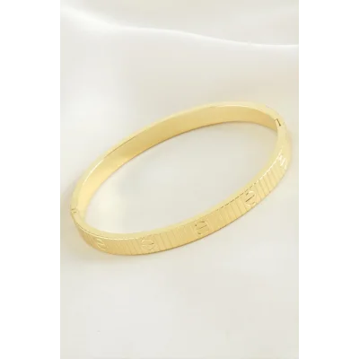 BUĞZ Crt Lüks Çelik Kelepçe Bileklik