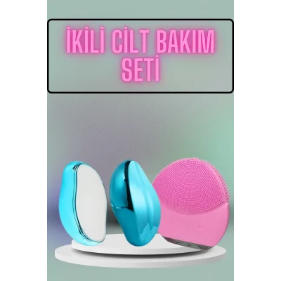  Crystal Eraser Epilasyon Aleti ve Titreşimli Yüz Temizleme Masaj Aleti