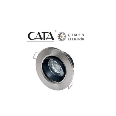 BUĞZ CT 5252 Cata 6W Satin Gövde Led Spot Armatür Günışığı 3200K