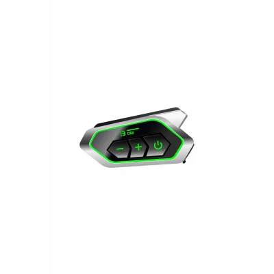 BUĞZ D60 Motor Kask Kulaklık Rgb Modlu Motosiklet Kulaklık Su Geçirmez 5.3 Bluetooth Intercom