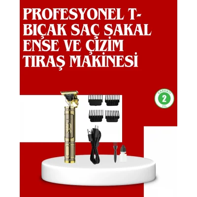  Daling Profesyonel Tıraş Makinesi Islak ve Kuru Kullanım