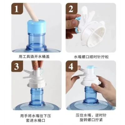 BUĞZ Damacana Musluk Başlığı ve Metal Ayak Stand Seti