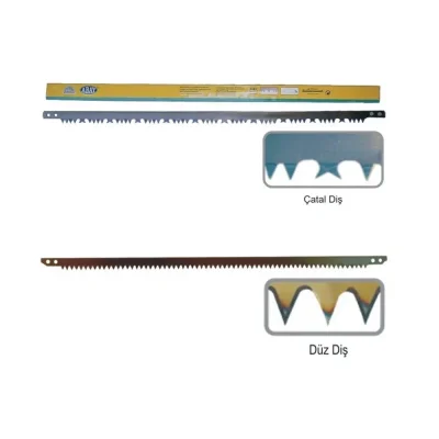BUĞZ Dar Kolastar Testere Ağzı - Çatal Diş 60 Cm