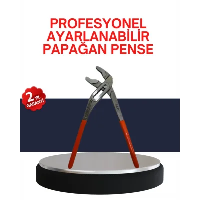 BUĞZ Dayanıklı Çelik Papağan Pense Ergonomik Yalıtımlı Sap