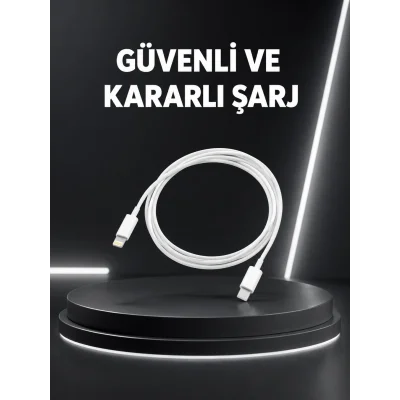 BUĞZ Dayanıklı TPE Lightning Kablo – 30W Hızlı Şarj ve Veri Transferi