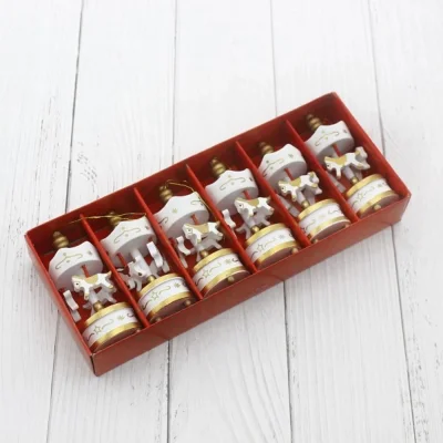  Dekoratif 6lı Beyaz Mini Atlı Karınca