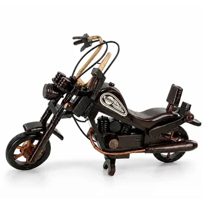 BUĞZ Dekoratif Ahşap Harley Motor Küçük Boy No:1140