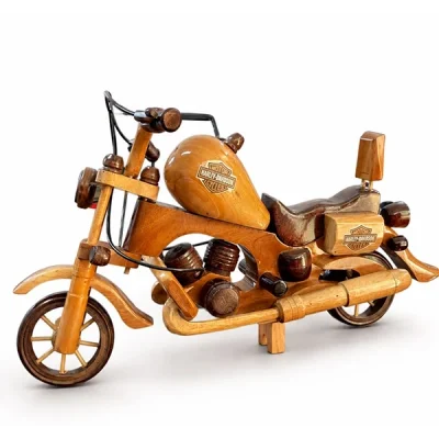 BUĞZ Dekoratif Ahşap Harley Motor No:1139