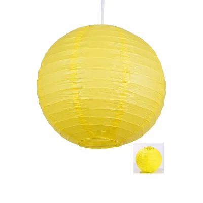 BUĞZ Dekoratif Çin Feneri – Kağıt Lamba - Sarı